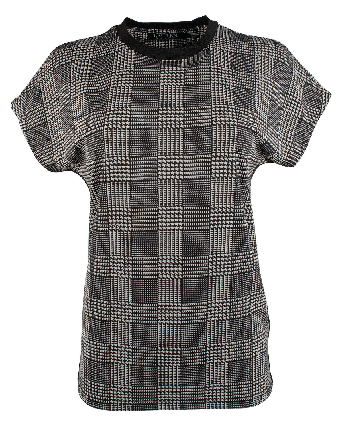 Lauren Ralph Lauren Women's Plus Plaid Jersey Shirt