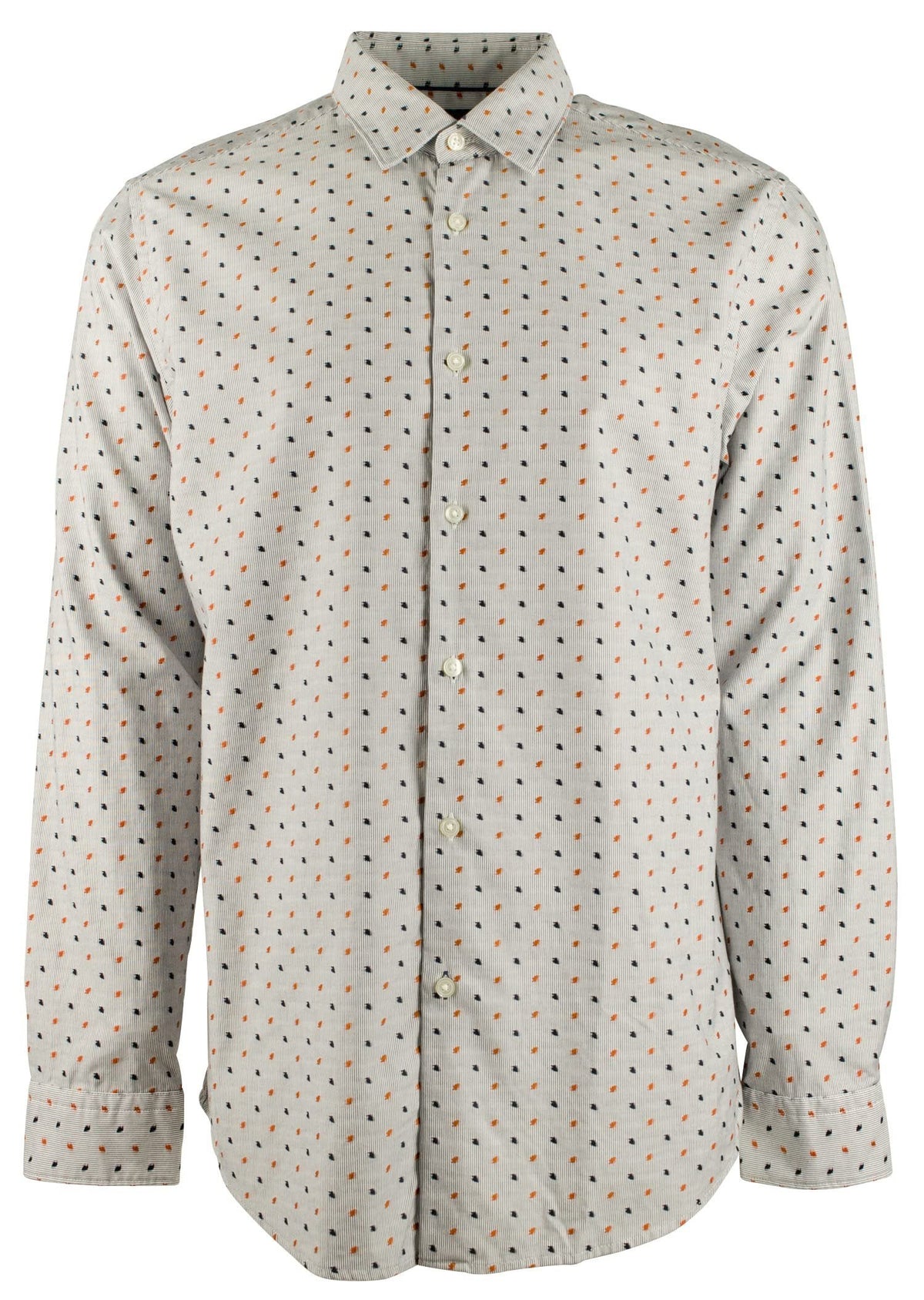 Hugo Boss Men's Lukas Regular Fit Long Sleeve Shirt