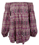 Lauren Ralph Lauren Women's Off The Shoulder Blouse Top