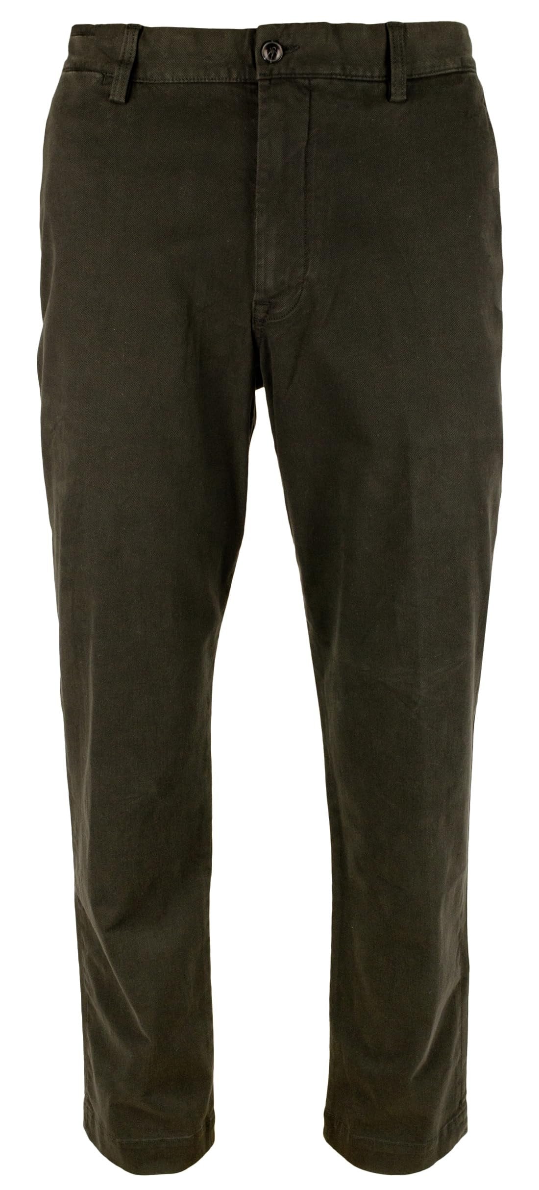 POLO RALPH LAUREN Men's Stretch Straight Fit Chino Pants Black 36x34