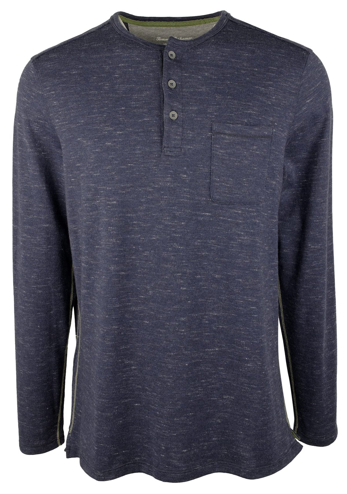 Men's Big and Tall Coastal Canyon Henley Shirt-BBH-2XLB