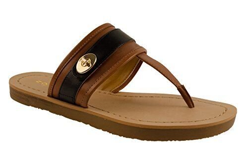 Coach Women's Eileen T-Strap Sandals-SB-5.5M