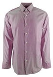 Hugo Boss BOSS Regular Fit Point Collar Plaid Dress Shirt 50409348 Dark Pink