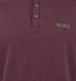 Men's Kors Embroidered Polo Shirt-AM-X-Large Ash Melange