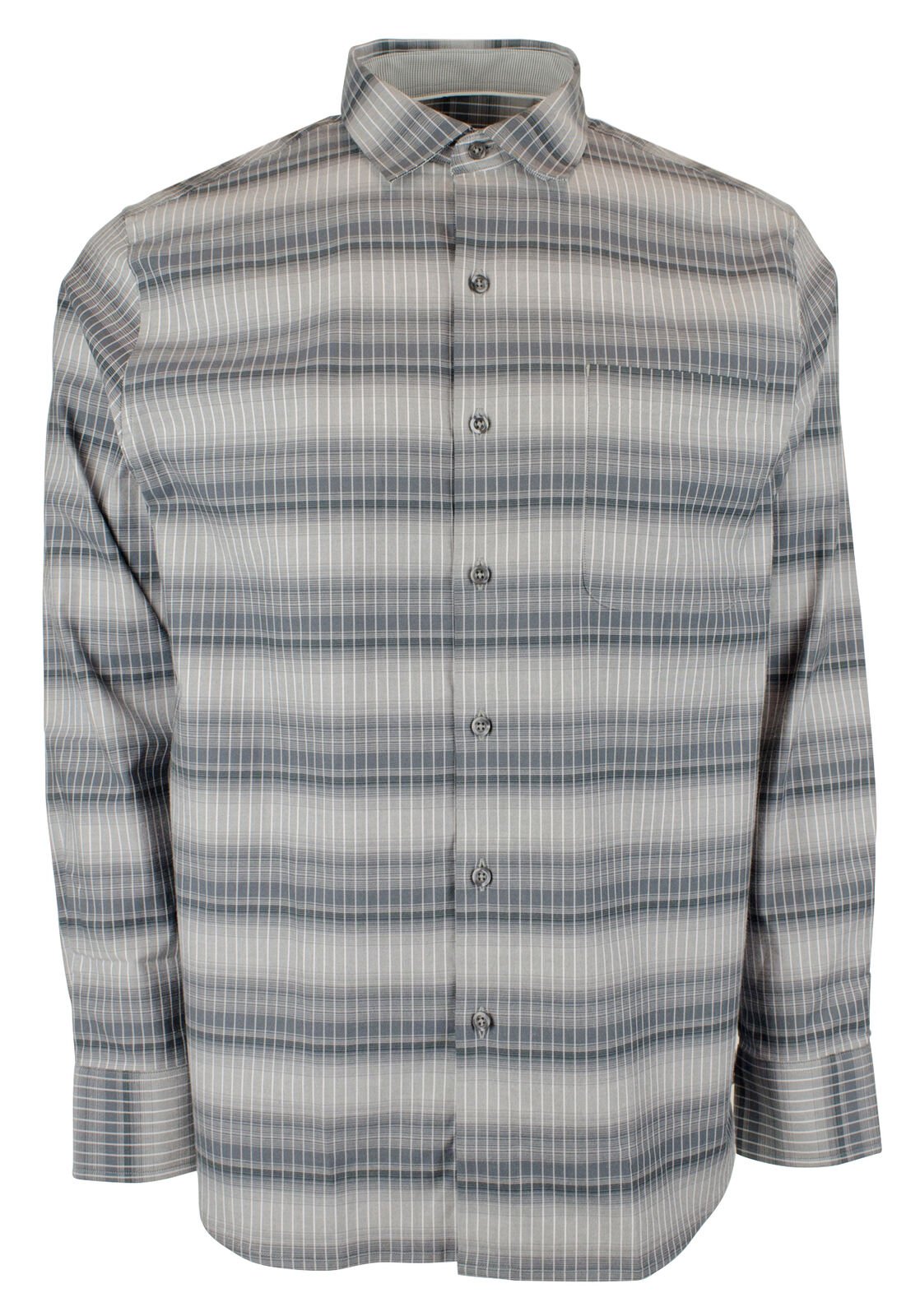 Tommy Bahama Men's Big & Tall Lazlo Ombre Stripe Long Sleeve Shirt 2XLT