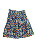 Lauren Ralph Lauren Women's Floral Cotton Voile Skirt (10, Blue/Red Multi)