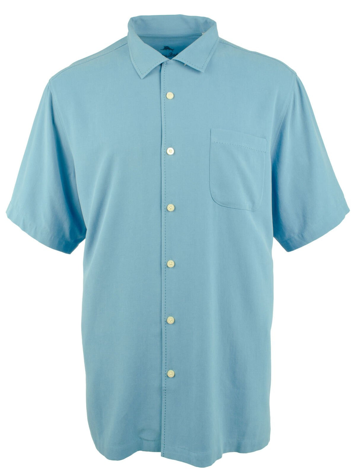 Tommy Bahama Erkek Büyük ve Uzun Catalina Twill Kamp Tişörtü-FB-2LT