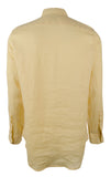 Customer Return Michael Kors Men's Long Sleeve Tailored Linen Shirt-LP-XL