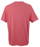 Tommy Bahama Erkek Flip Sky Islandzone Çift Taraflı Kısa Kollu Tişört Pembe Plumeria Orta Boy