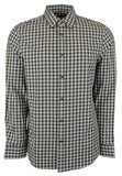 Men's Classic Fit Long Sleve Button Down Shirts Bn Medium Bone