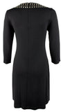 Tommy Bahama Women's Darcy Beaded 3/4-Sleeve Dress Medium