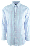 Hugo Boss Men's Enzo Plaid Regular Fit Long Sleeve Button Front Shirt Dark Pink