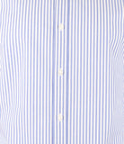 Michael Kors Men's Spring23 Stretch Striped Slim Fit Long Sleeve Shirt CBL Small