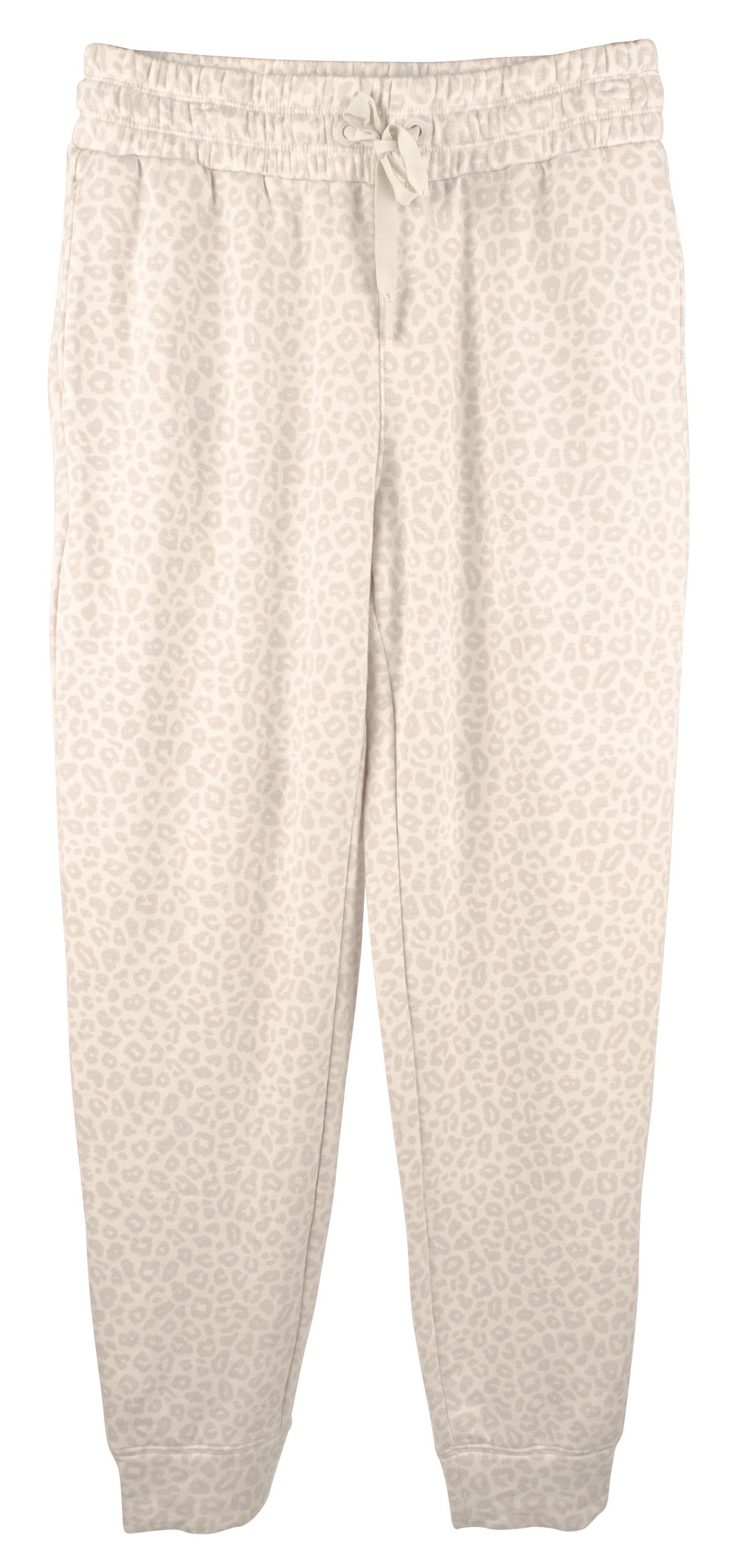 Pantalones deportivos cómodos con estampado animal de Tommy Bahama para mujer, color marfil, talla XL