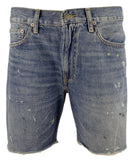 Men's Rope Dyed Cutoff Classic Fit Denim Shorts 34
