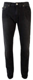 Armani Exchange Men's Tapered Stretch Jeans BLK 33Wx32L