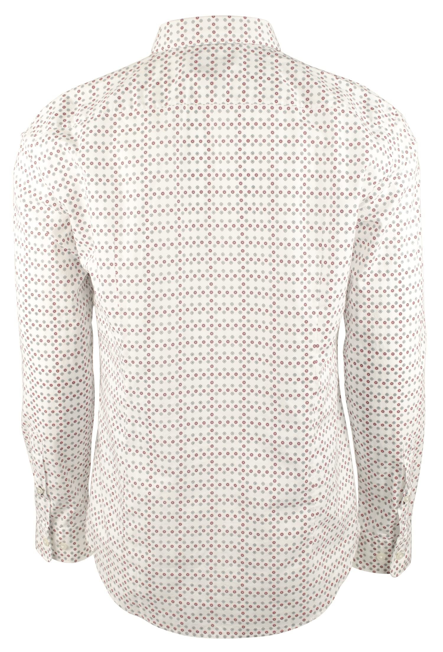 Hugo Boss Men's Ronni Slim Fit Long Sleeves Shirt-MR-Large
