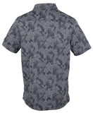 Men's NFL Cowboys Short Sleeve Palms Polo Shirts Gray