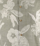 Men's Geo Leaf Camp Shirt-TL-L
