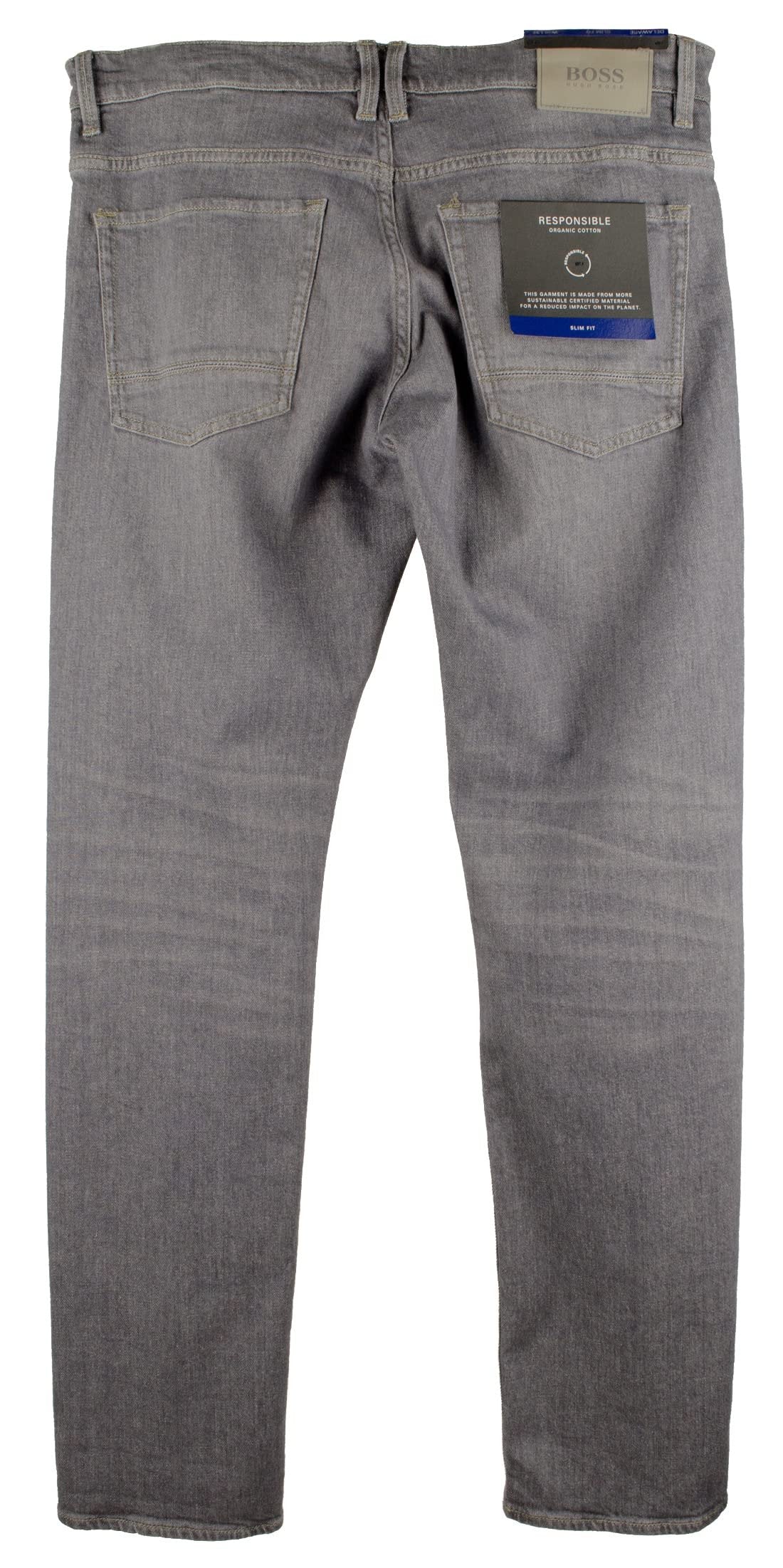Hugo Boss Men's Delaware Slim fit Stretch Denim Jean-MG-36WX32L