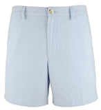 Southern Tide Erkek 7" Pamuklu Yazlık Düz Ön Şort Ocean Channel 40