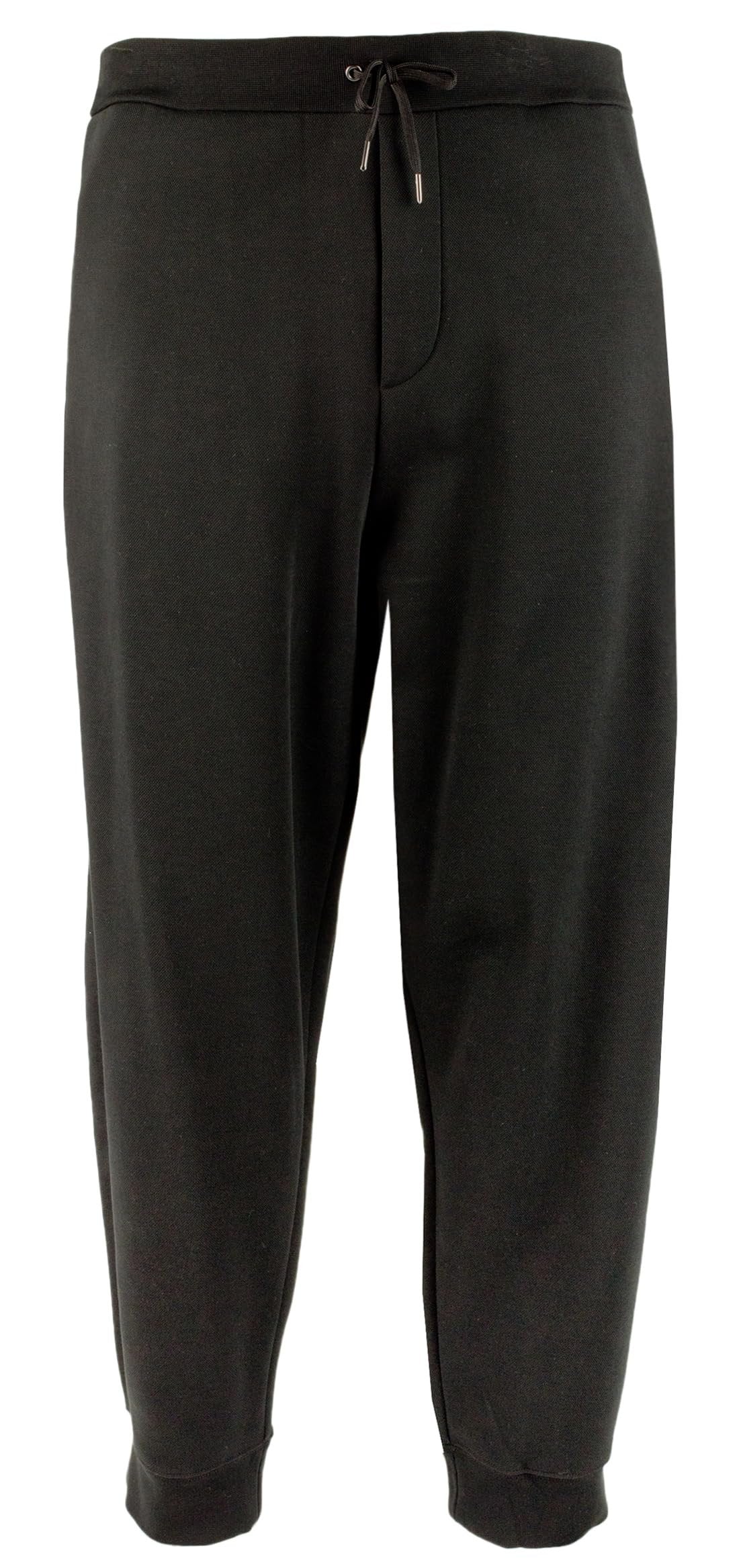 POLO RALPH LAUREN Men's Big & Tall Double Knit Mesh Track Pants Blck 3XLT Black