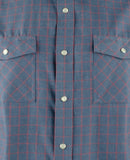 Men's Classic Fit Checkered Work Long Sleeve Shirt XL