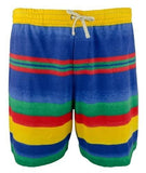 Polo Ralph Lauren Men's Big&Tall Striped Spa Terry Sweat Shorts
