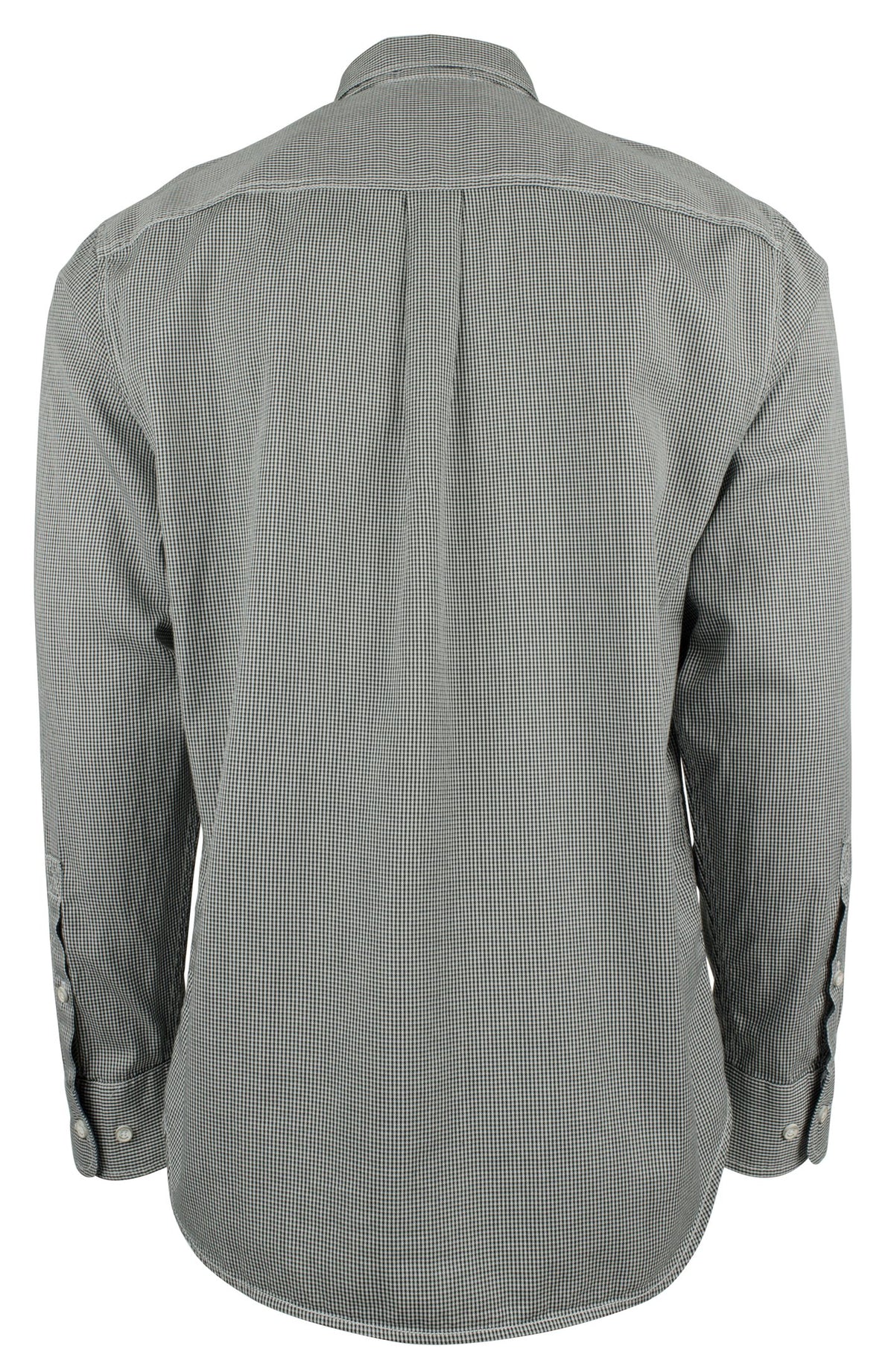 Tommy Bahama Men's Big & Tall Check Long Sleeve Shirt Blck 3XB