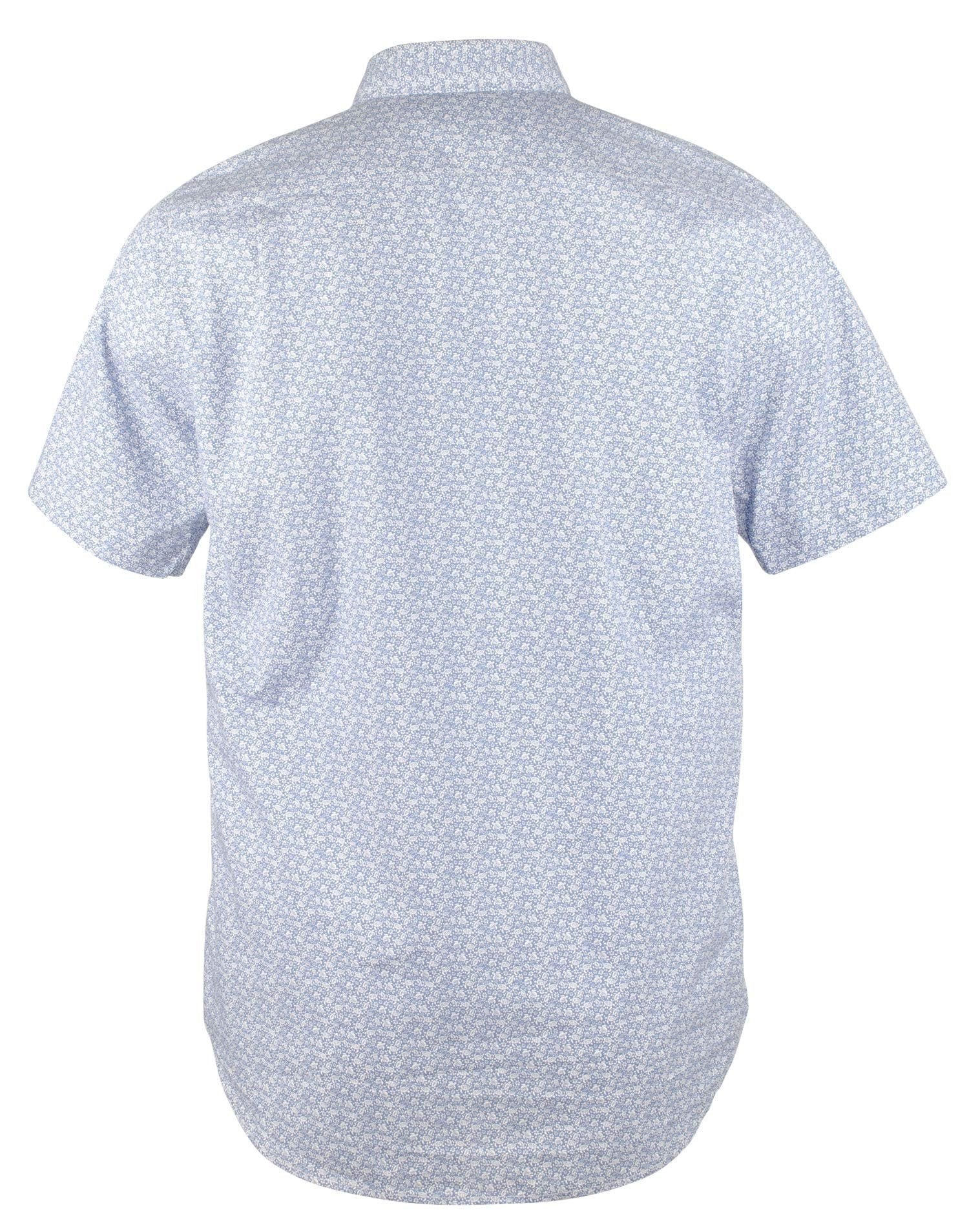 Southern Tide Short Sleeve Sea Turtles Shirt Pompeii Blue SM