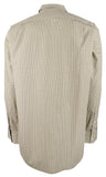 Michael Kors Men's Cotton Plaid Classic Fit Long Sleeve Shirt SOlv Small