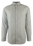 Michael Kors Men's Long Sleeve Striped Tailored Classic Fit Shirt