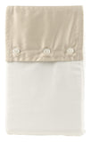 RL Organic Sateen Border One European Sham- Polo Navy