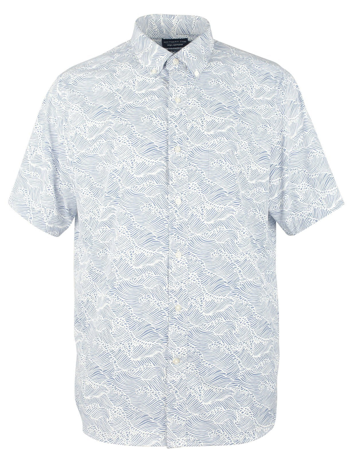 Southern Tide Men's Reyn Spooner Wave Performance SS Shirt