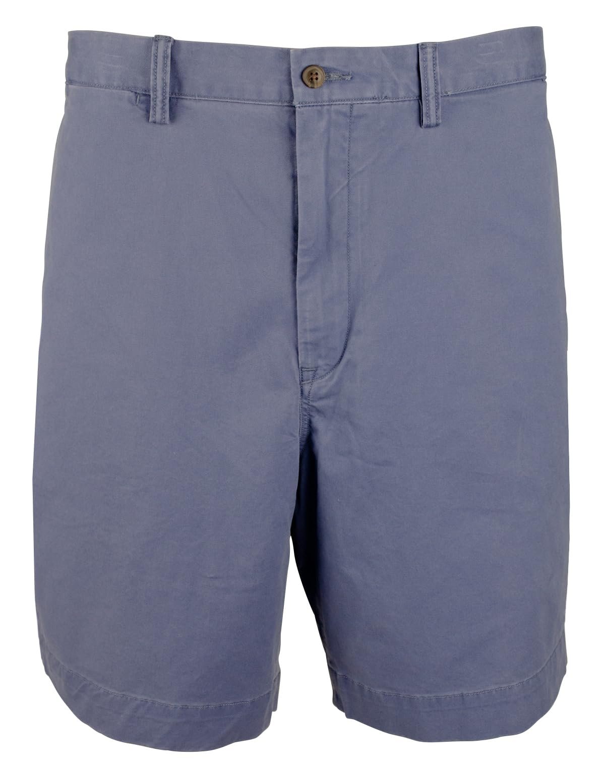 Men's Classic Fit Stretch 9" Flat Front Chino Shorts Navy 40