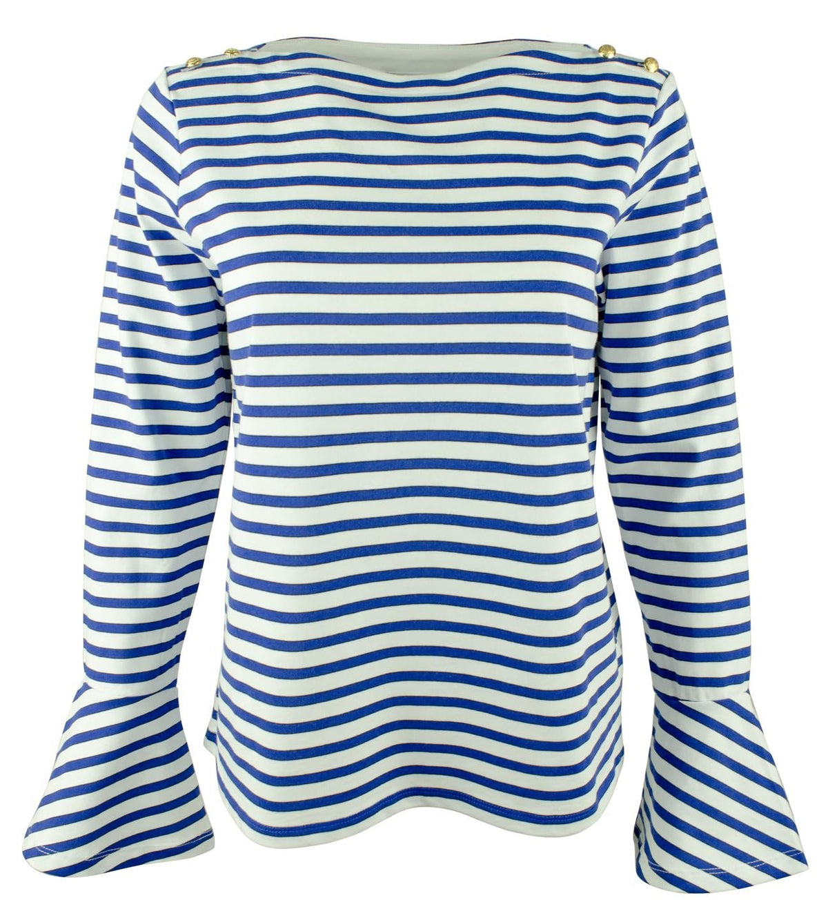 Women's Petite Bell-Sleeve Top BMlt PS