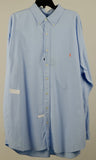 Customer Return Polo Ralph Lauren Men's Big Tall Casual Shirt Blue 2XLT