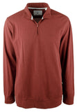 Customer Return Southern Tide Men's Skipjack Pique Pullover Hthr Black Cherry Small
