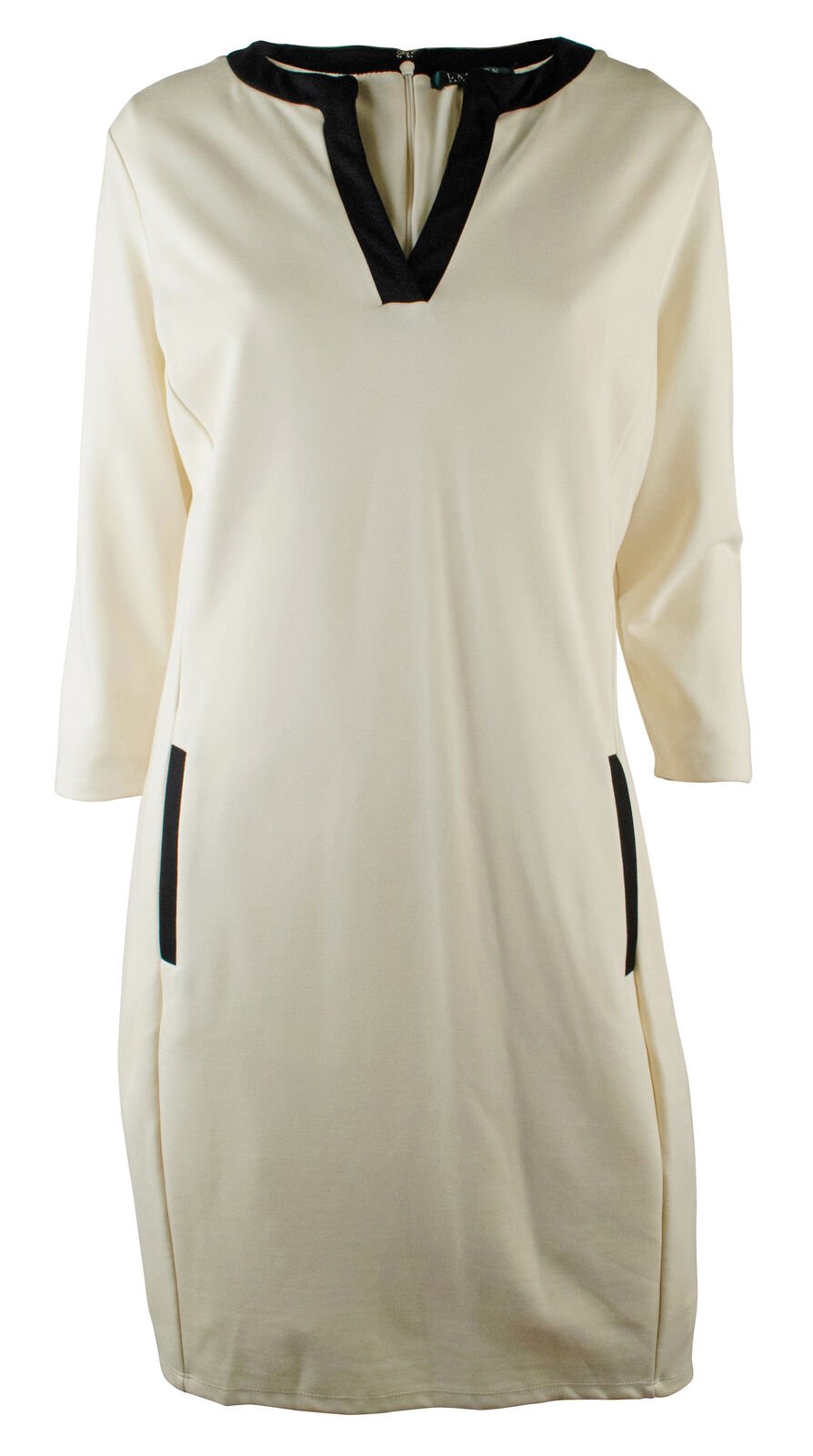 Ralph Lauren Women's 3/4 Sleeve Stretch knit Dress