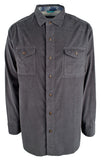 Customer Return Tommy Bahama Men's Corduroy Long Sleeve Button-Down Shirt 2XB