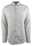 Michael Kors Men's Dobby Slim Fit Long Sleeve Shirt