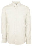 Michael Kors Men's Slim Fit Tossed Logo Print Long Sleeves Shirt