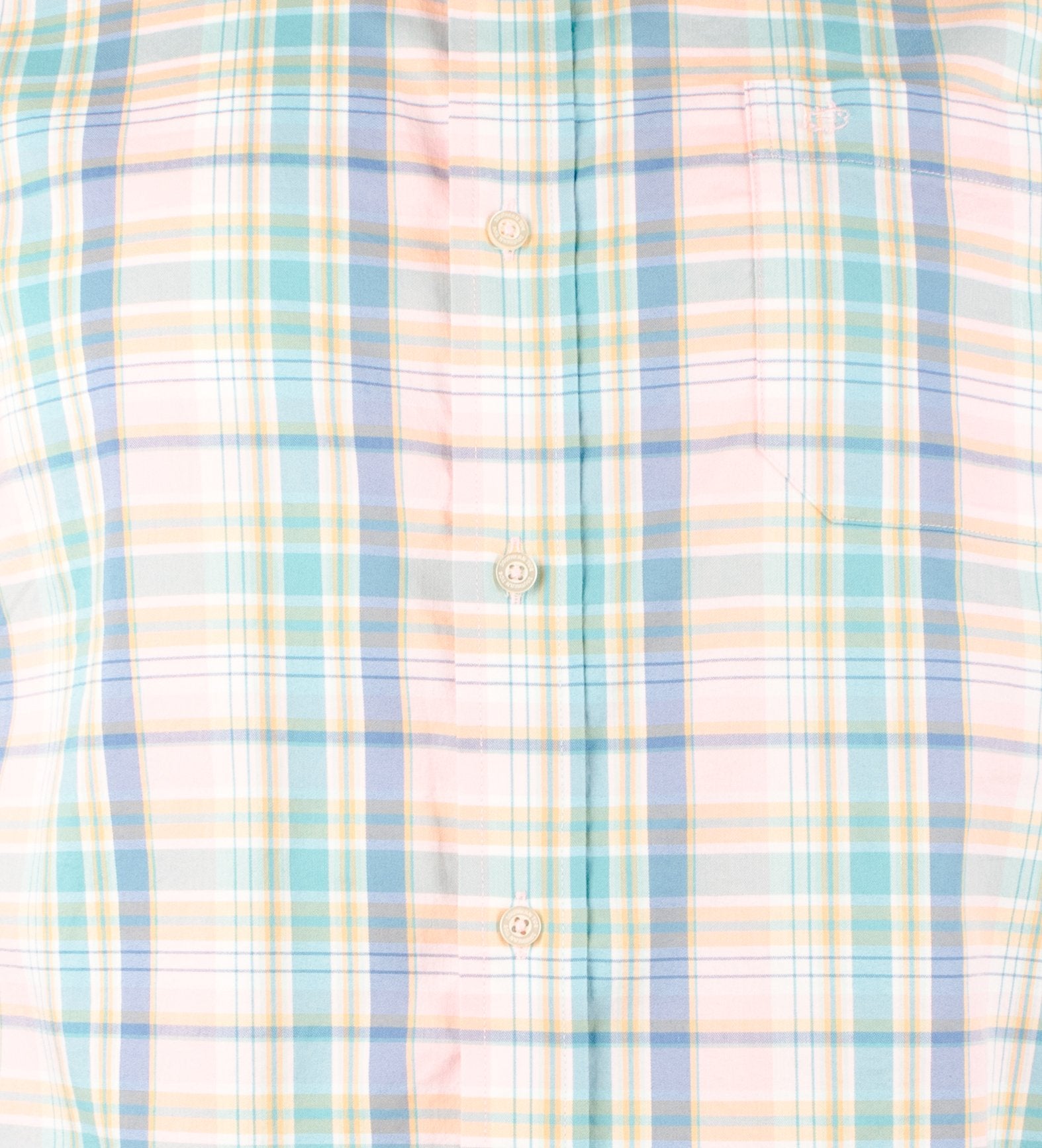 Southern Tide Men's Coastal Passage Sky Valley Long Sleeve Plaid Shirt Rose Blush