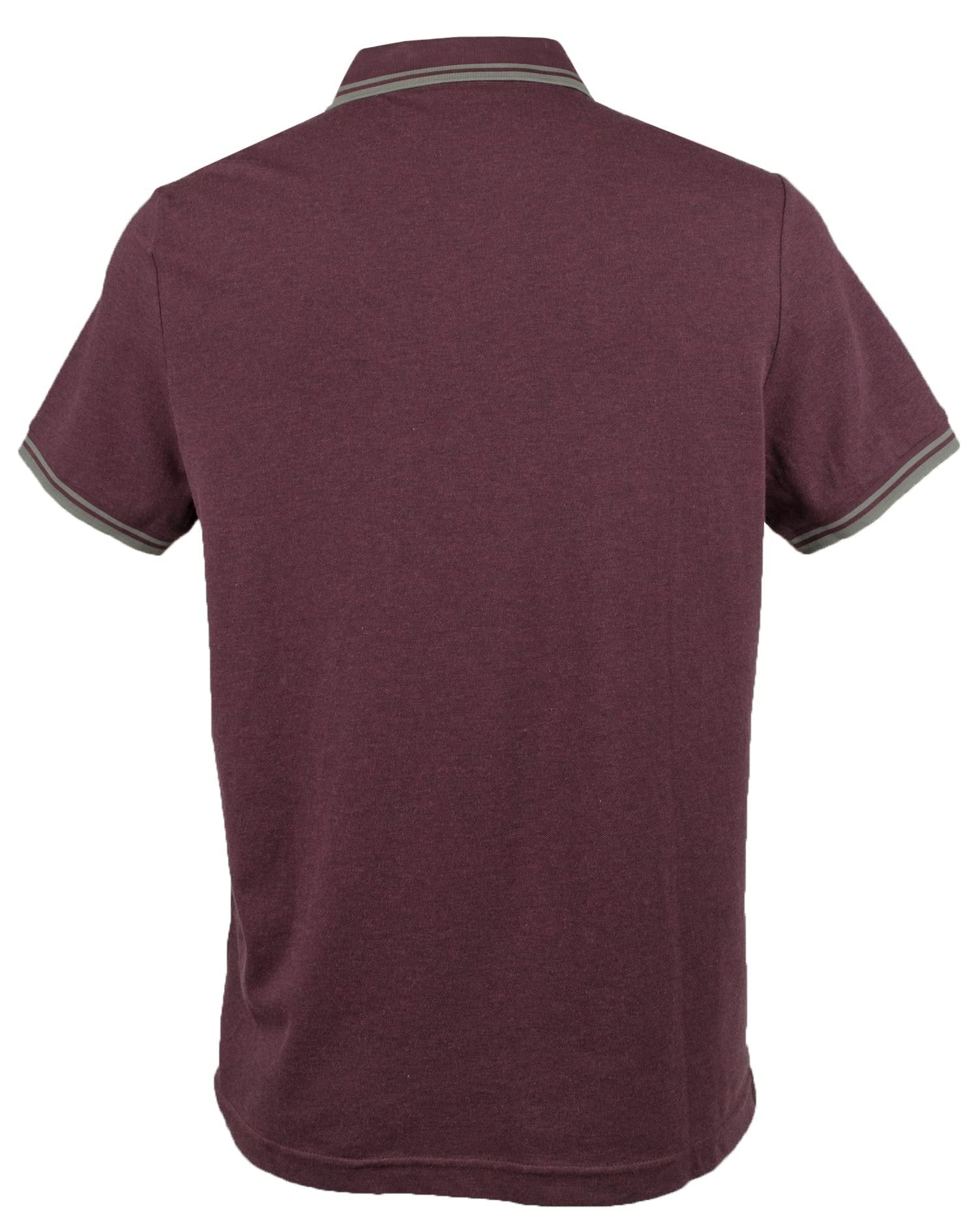 Men's Kors Embroidered Polo Shirt-AM-X-Large Ash Melange