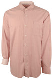 Tommy Bahama Men's Big & Tall Heather Bay Herringbone Long Sleeve Shirt 2XB Baked Apple