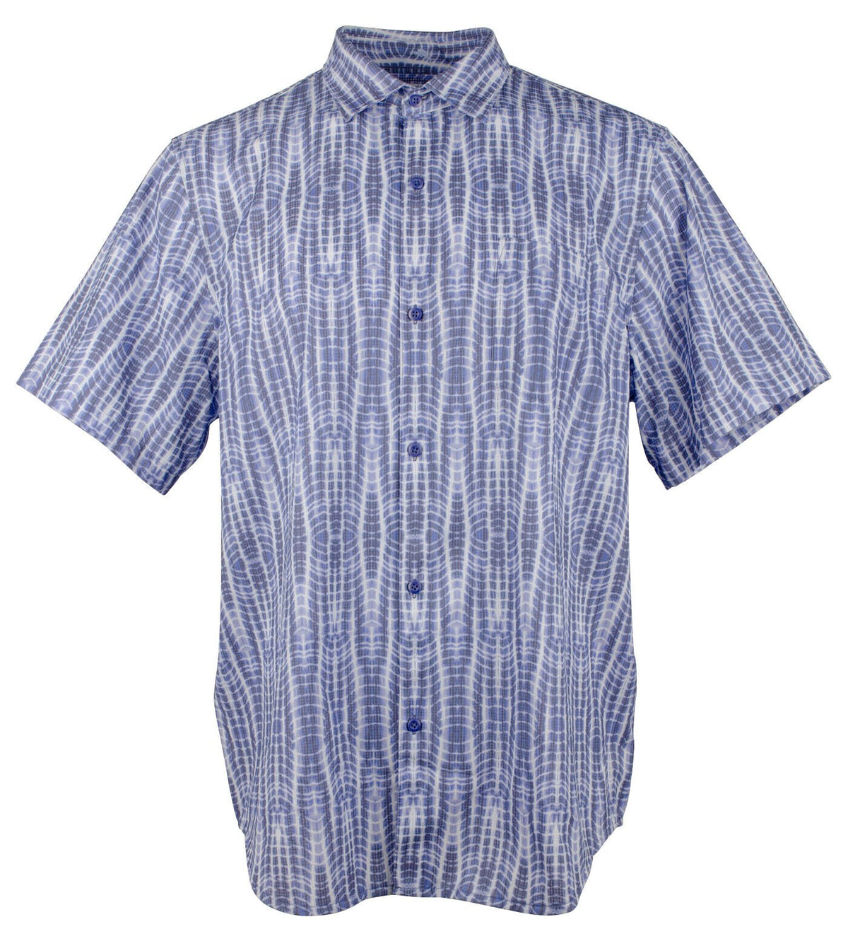 Tommy Bahama Men's Bahama Coast Shibori Sands IslandZone Camp Shirt X Large