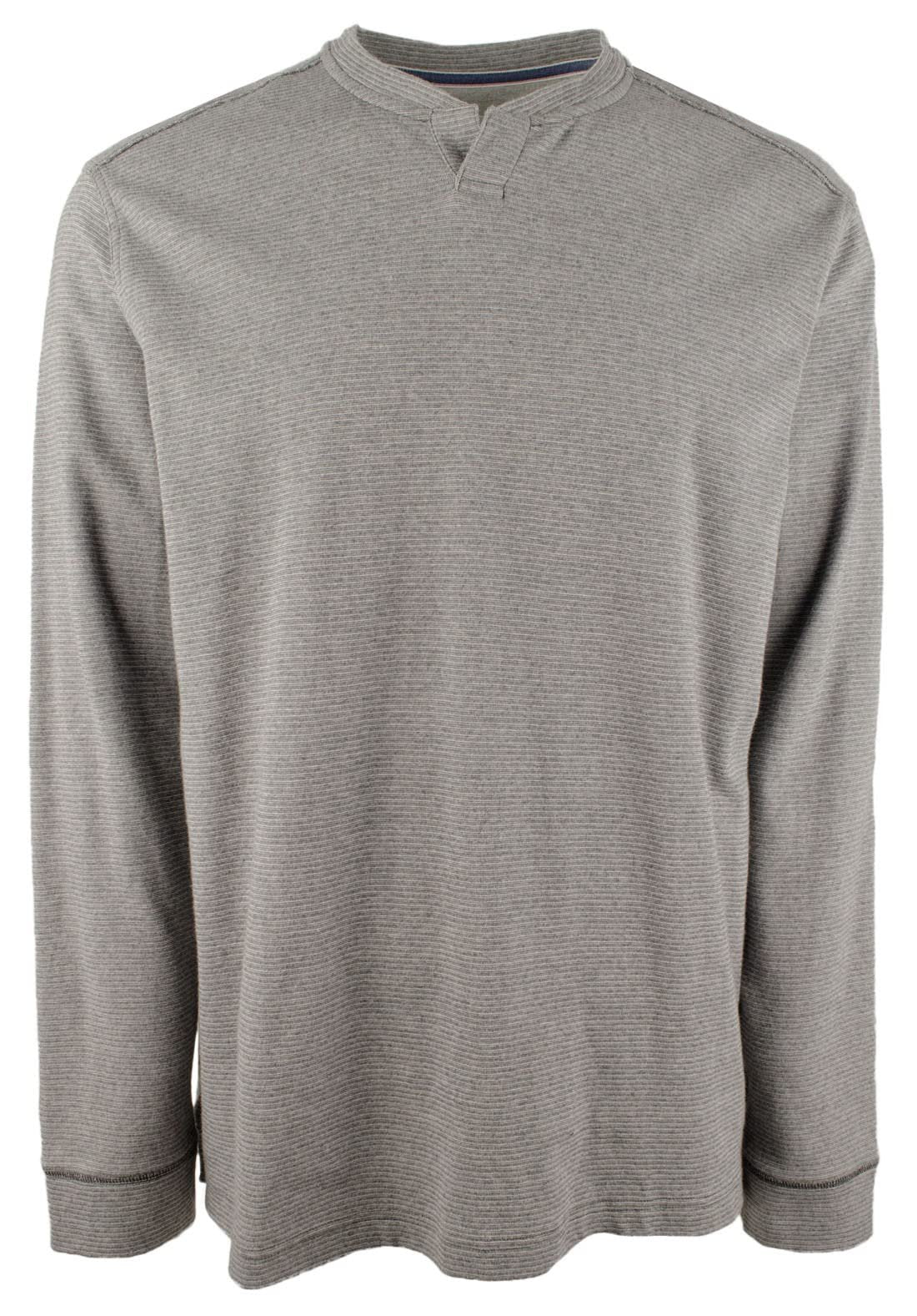 Men's Albany Abaco Long Sleeved Shirt.-CH-M Charcoal Heather