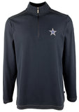 Tommy Bahama Erkek NFL Kovboyları Uzun Kollu Sweatshirt Kovboy Mavisi Küçük