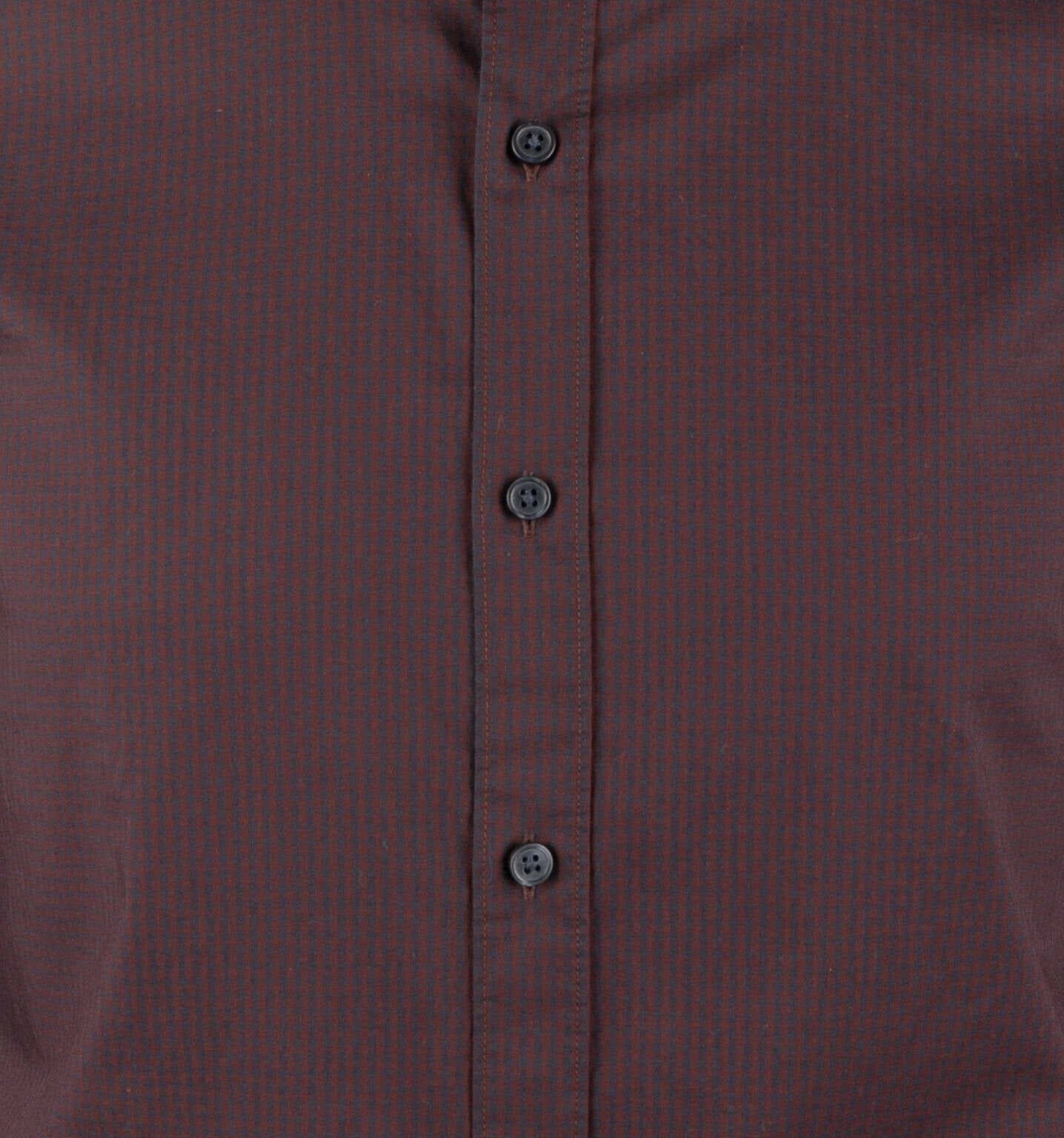 Hugo Boss Men's Ridley Slim Fit Long Sleeves Shirt Dark Red Large