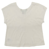 Polo Ralph Lauren Kid's Girl's Cap Sleeve Jersey Top Shirt-W-4 White